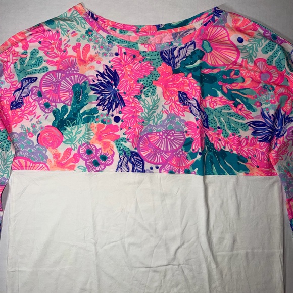 Lilly Pulitzer Pink and Purple Floral Top - Picture 4 of 4
